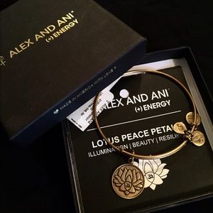 Alex & Ani Lotus bangle