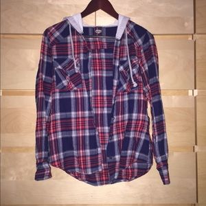 Flannel button up shirt