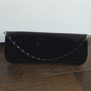 Nicole Miller patent leather purse/clutch
