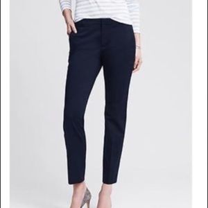 Banana republic Avalon pant size 6 dark navy blue