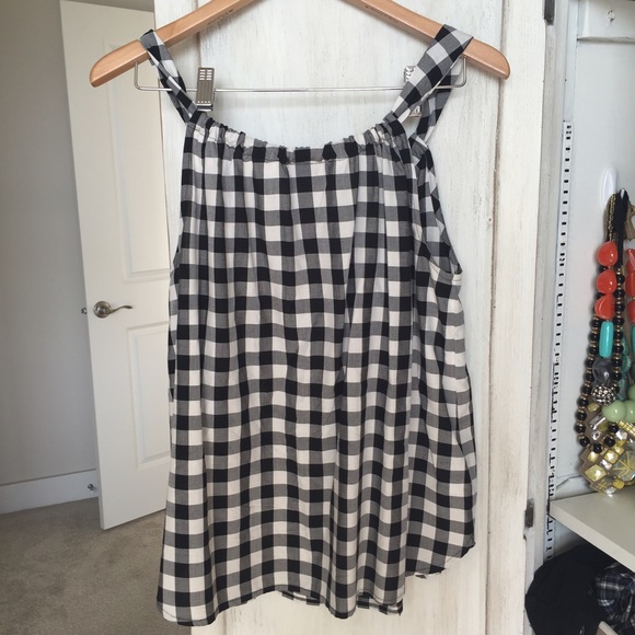 Loft gingham top - Picture 3 of 3