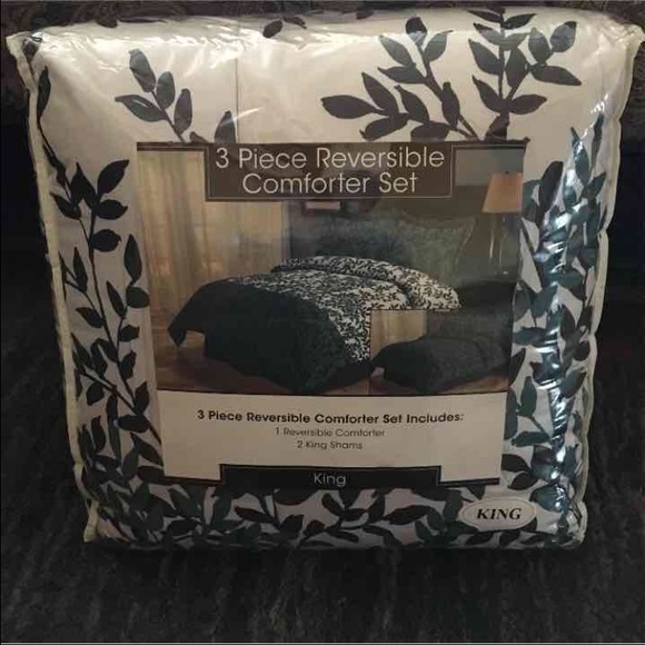 Central Park Bedding King Comforter Set 3 Pieces New Poshmark