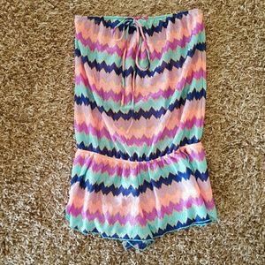 VS romper bikini cover up.