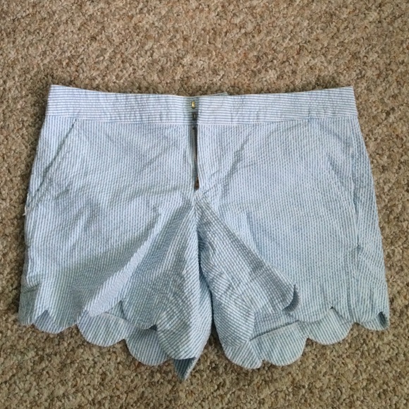 Lilly Pulitzer seersucker buttercup shorts