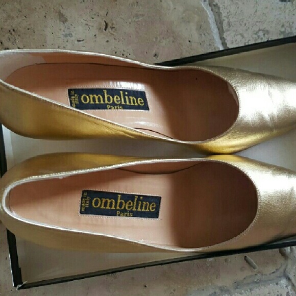 Gold heels