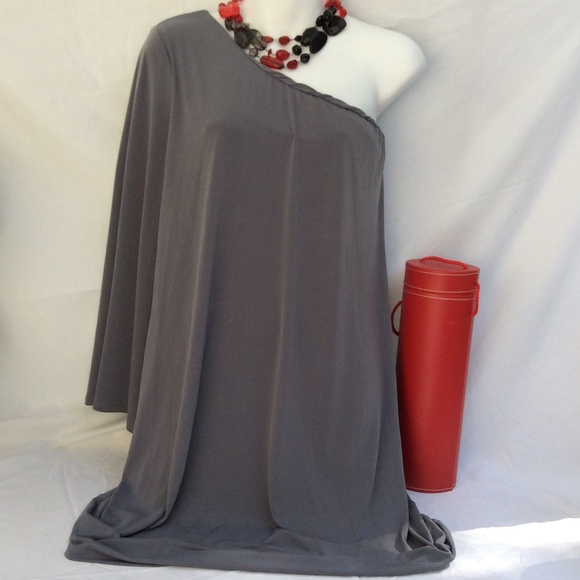 Janine Grey Women's Mini Dress B23 - Picture 4 of 6