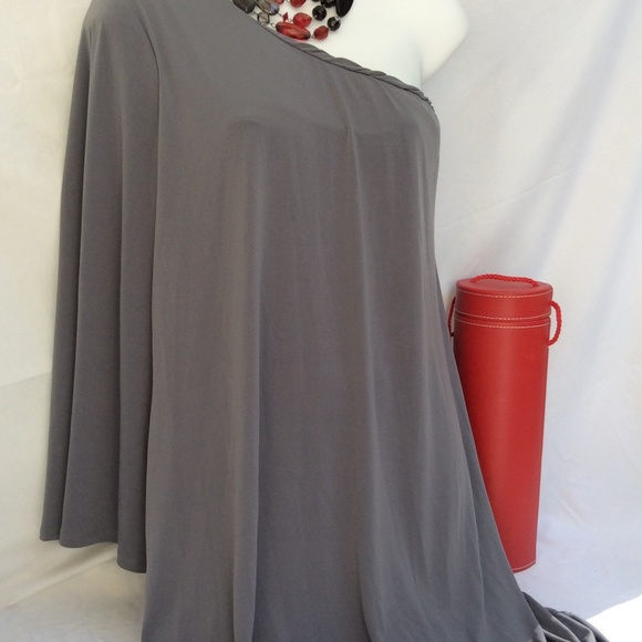 Janine Grey Women's Mini Dress B23 - Picture 3 of 6