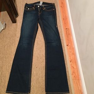 True Religion Bootcut Dark Jeans
