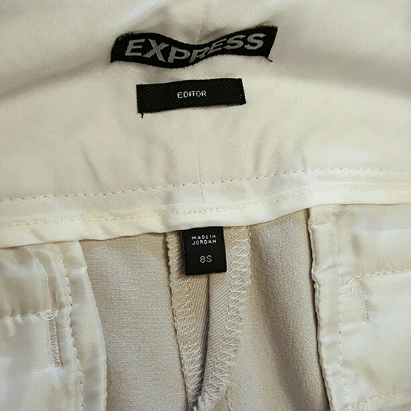 NWOT Express Editor Martin Pant Size 8S - Picture 3 of 4
