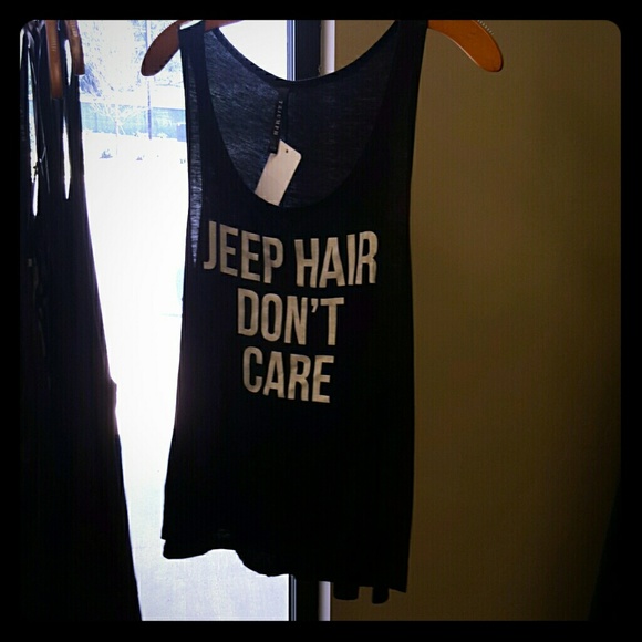 Jeep hair dont care tank top