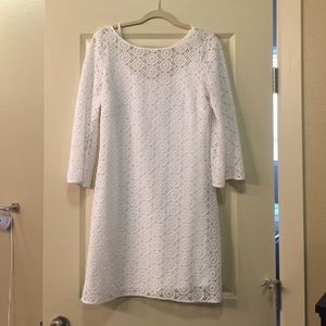 Lilly Pulitzer Topanga Dress L in Resort White