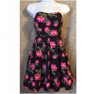 XX1 strapless floral dress