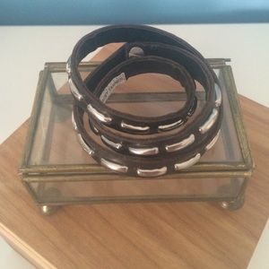 Tracey Tanner Leather Wrap Bracelet