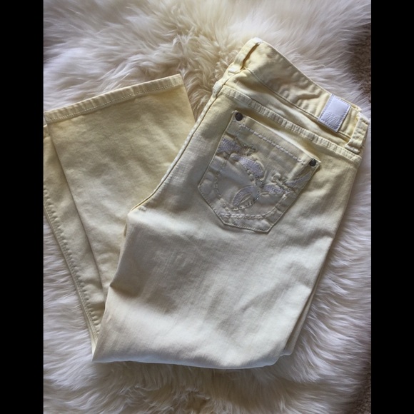 💛Yellow💛 Ombre Maurices Capris