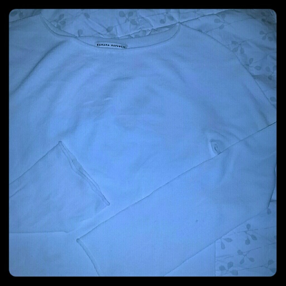 BR White sweater