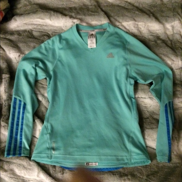 Adidas long sleeve workout shirt