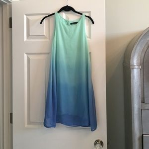 Ombré spring dress