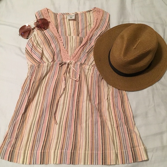 ❌sold❌Maternity 🌻 boho linen like material top