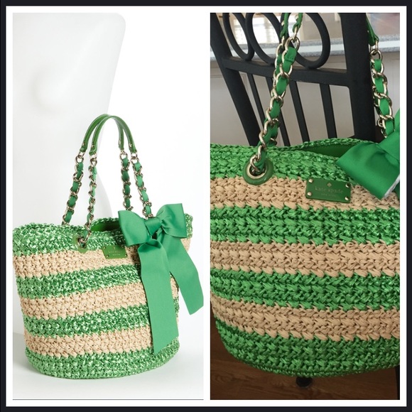 Kate Spade Straw Tote Bag