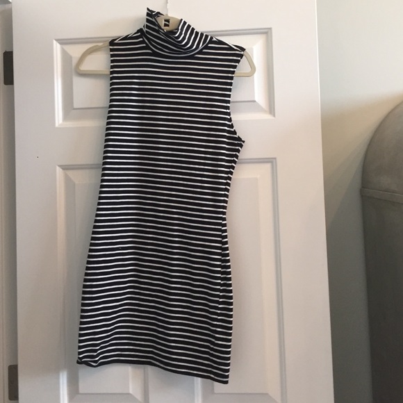 Black and white dress