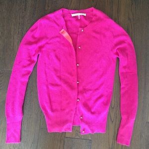 Fuchsia knit Trina Turk sweater