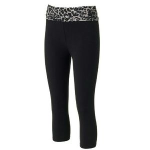 👑Juicy Couture👑 Embellished waist Capri leggings