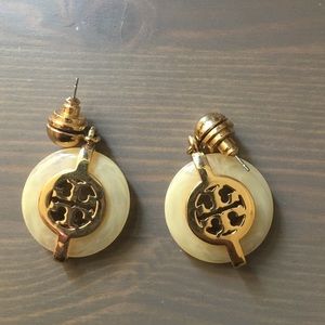 Lightly used Tory burch earrings