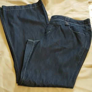 Wide leg jeans