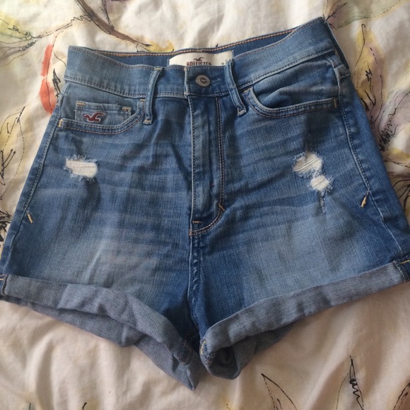 Hollister High Waisted Shorts