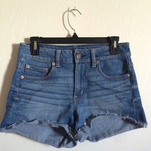 size 4 aeo high waisted shorts