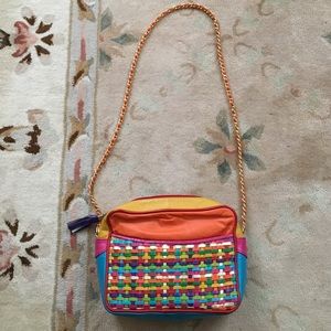 VINTAGE🌈REAL LEATHER👸🏼Multi-color Bag🌈