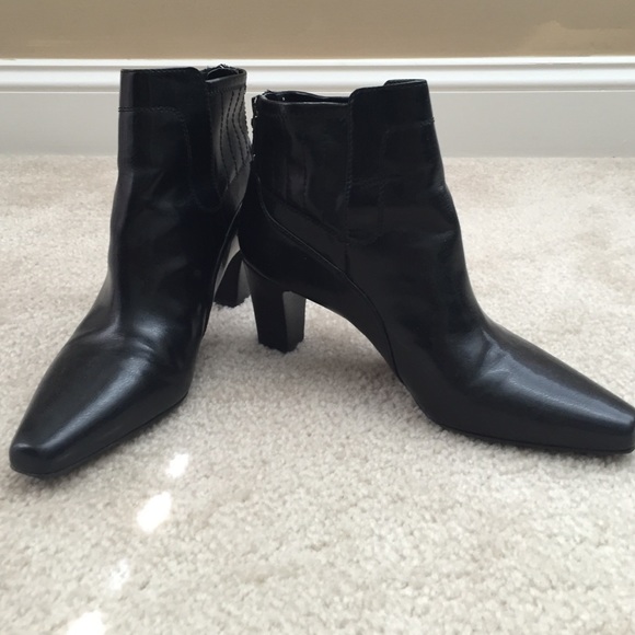 Enzo Angiolini Shoes - Franco Sarto black boots size 10 L-Test