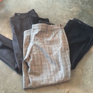 Lot of 3 pairs J.Crew Wool Minnies