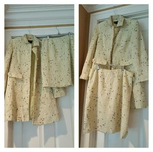 It's strictly business 2 piece tweed suit