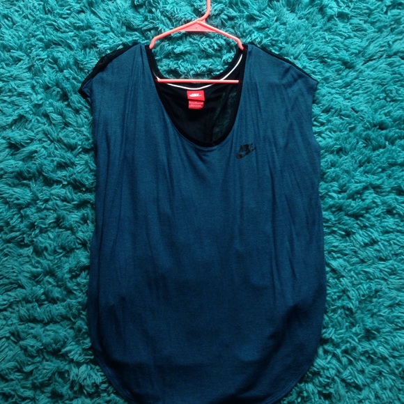 Nike shirt with mesh back