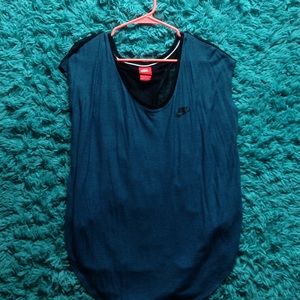 Nike shirt with mesh back