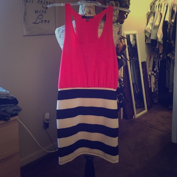 Racer back tank dress