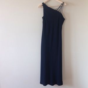 Black Evening Evan Picone Dress. Size 12.
