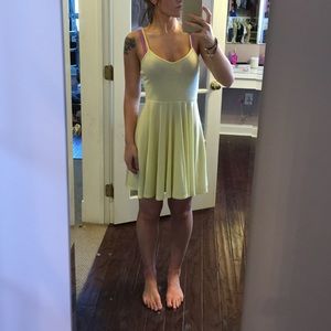yellow forever 21 dress
