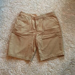Dark khaki shorts