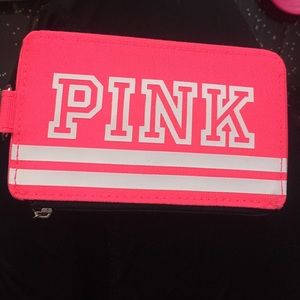 PINK Zip ID Case