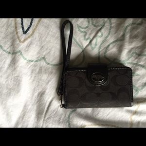 Coach iPhone case/wallet