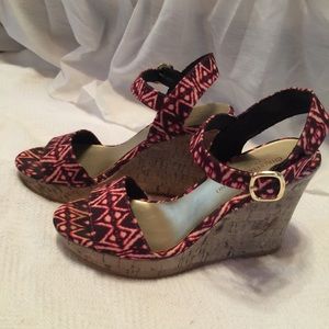 Christian siriano wedges! Sz 8