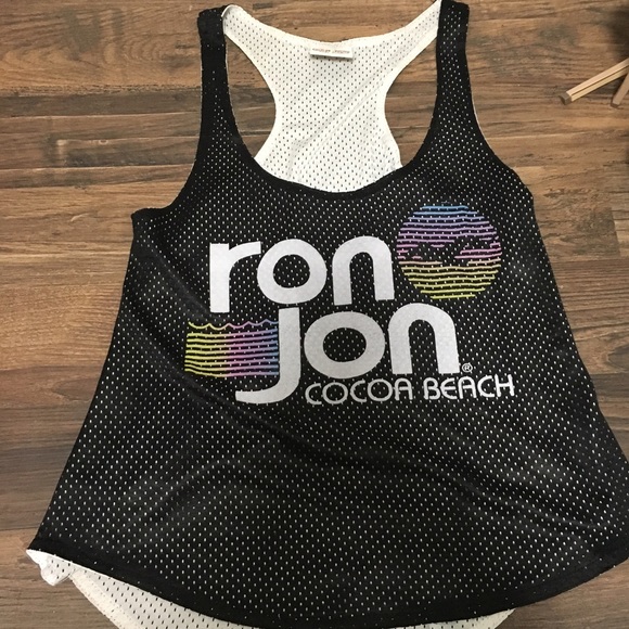 Ron Jons swimsuit cover/penny tee