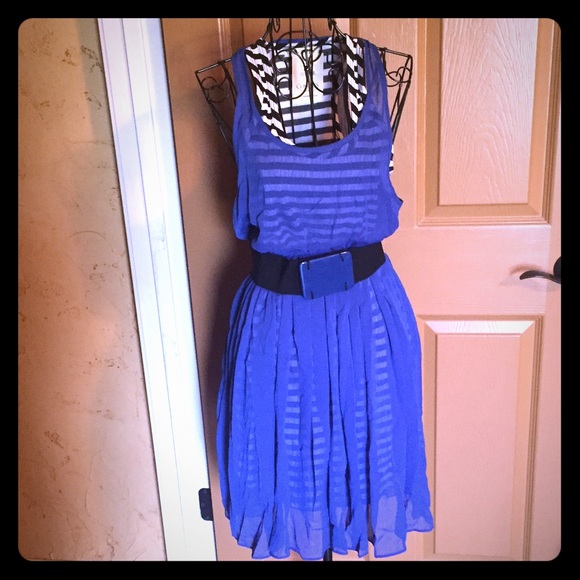 NWT 2 layer dress