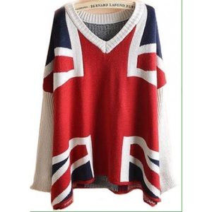 British flag sweater