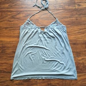 Halter Top with Lace