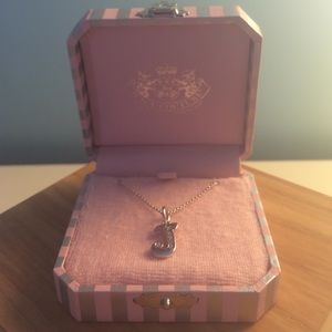 Juicy Couture Silver 'J' Necklace