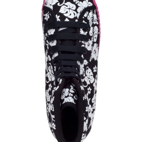 Jeffrey Campbell Pink Hiya Platform Sneaker - Picture 4 of 4