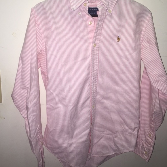 Pink Striped Oxford